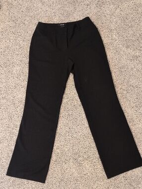 Apt. 9 Black Straight-Leg Dress Pants
